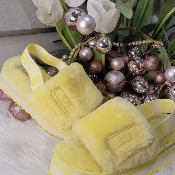 Ugg Disco platform Womens Slide Margarita - Picture 5 of 14